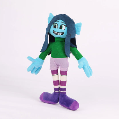 Ocean fantasy plush soft toy shy kraken character fan art
