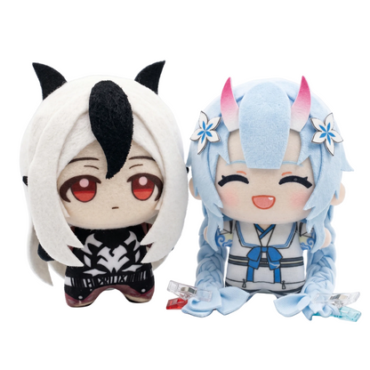 Onikata Kayoko plush toy 10cm handmade Blue Archive plushie front view
