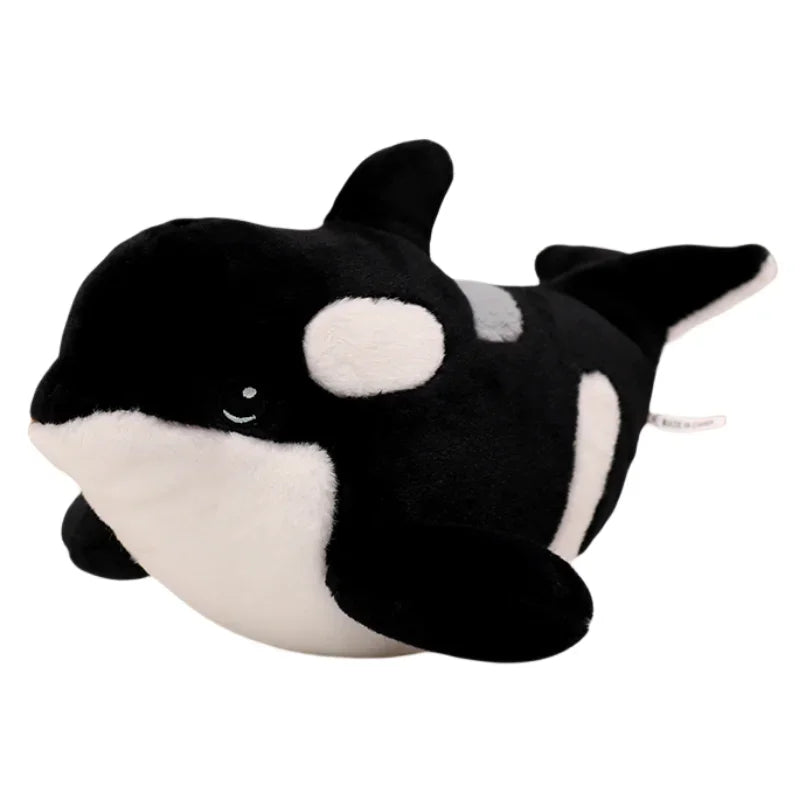 Orca plushie ocean animal gift for marine biology and wildlife fans