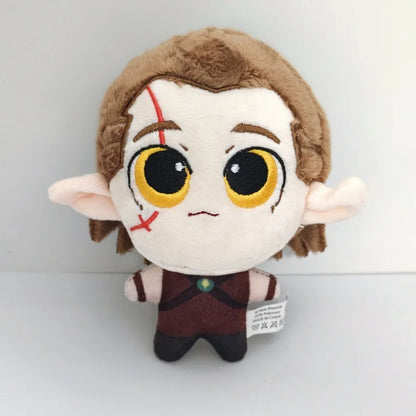 Orin plush 25cm red assassin villain dark fantasy handmade collectible
