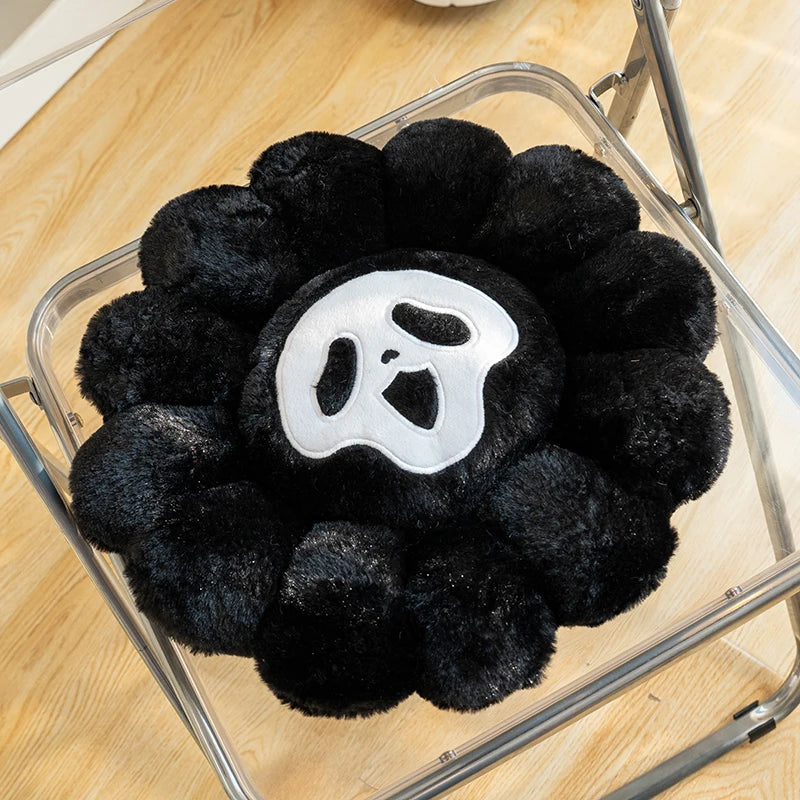 Otaku gift idea flower face collectible plush cushion in gift packaging