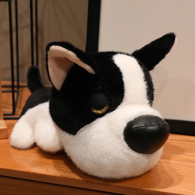 Oversized head puppy plush PP cotton filling quality detail view