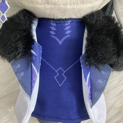 Pantalone plush doll side profile view

