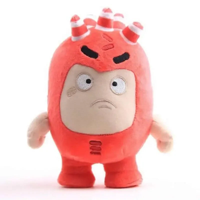 Pink Newt Oddbods character plush soft toy