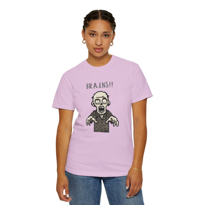 Pixel art horror shirt.
