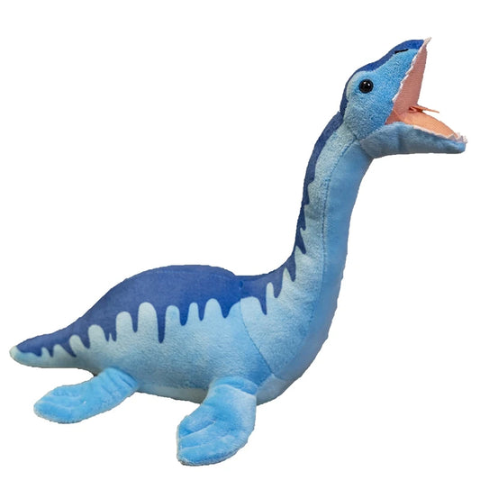Plesiosaurus plushie 40cm handmade stuffed animal front view