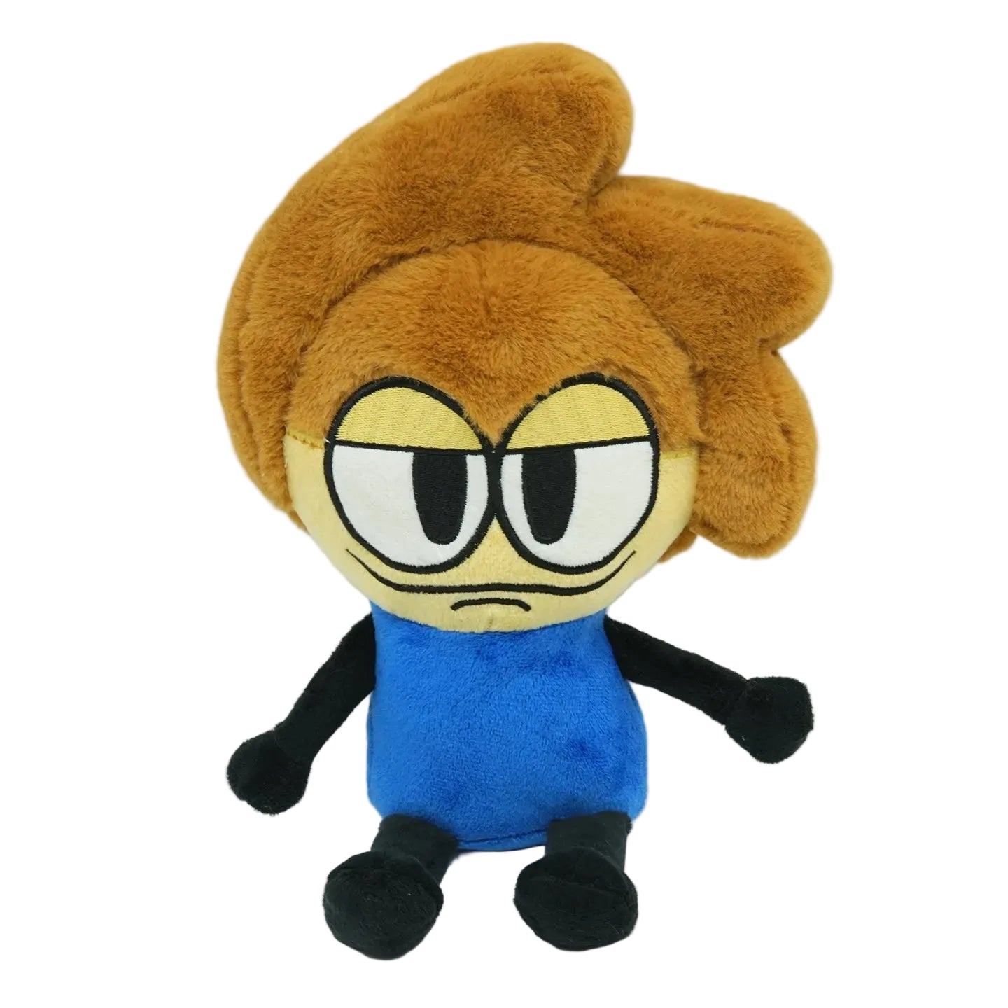 Plushymillie plush front view 25cm handmade cotton stuffed toy
