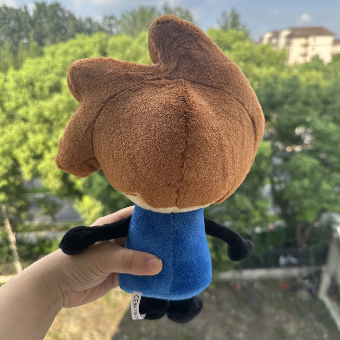 Plushymillie plush toy hand held size comparison 25cm
