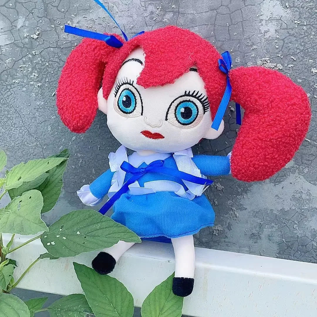 Poppy Playtime plush toy 27cm displayed on shelf
