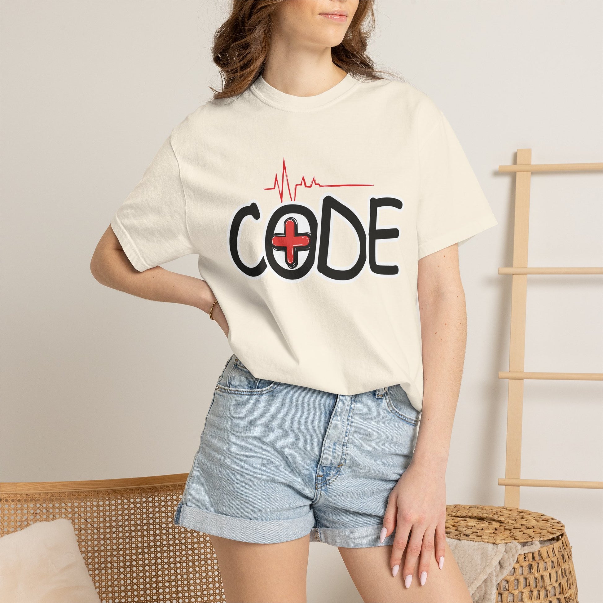 Pre-shrunk cotton t-shirt for consistent sizing