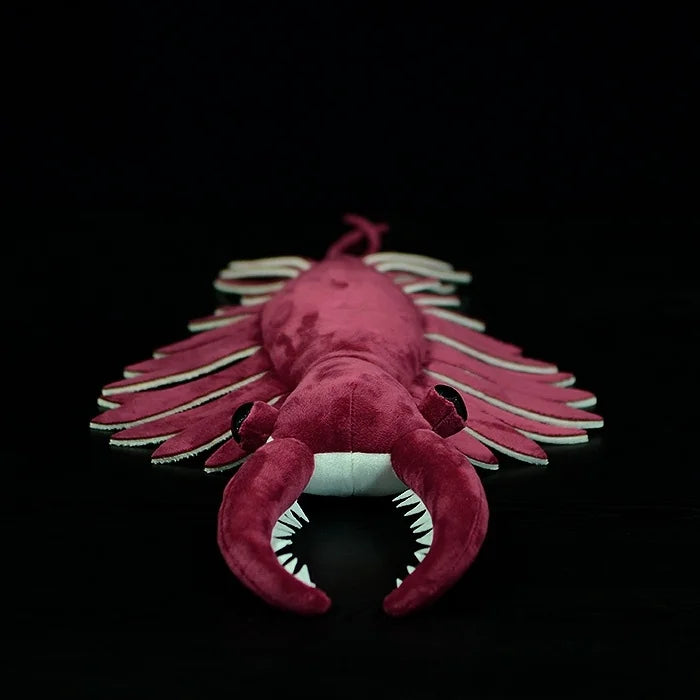 Prehistoric sea creature stuffed animal front view