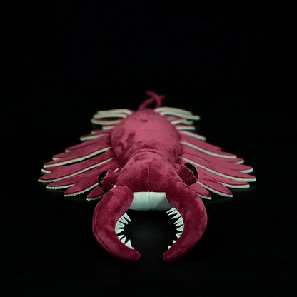 Prehistoric sea creature stuffed animal front view