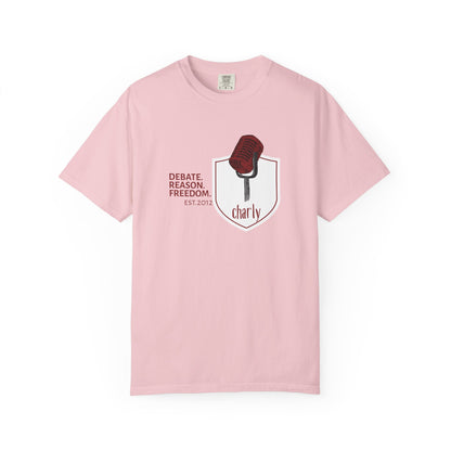 Public speaker gift idea debate themed graphic tee on Comfort Colors 1717 heavyweight cotton