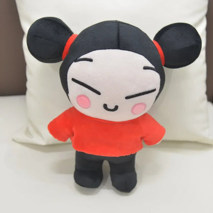 Pucca plushie and Garu toy 25cm soft anime stuffed figure choose your character