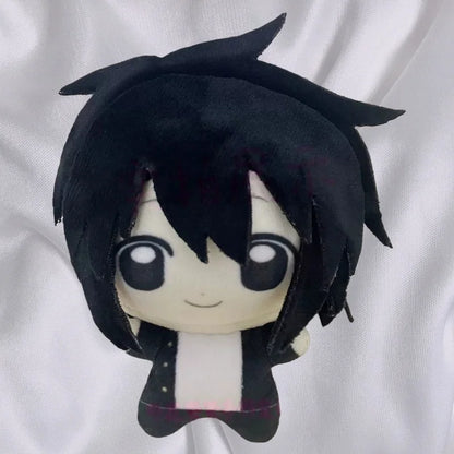 Randal Ivory and Satoru Tsukada plush side by side scale view
