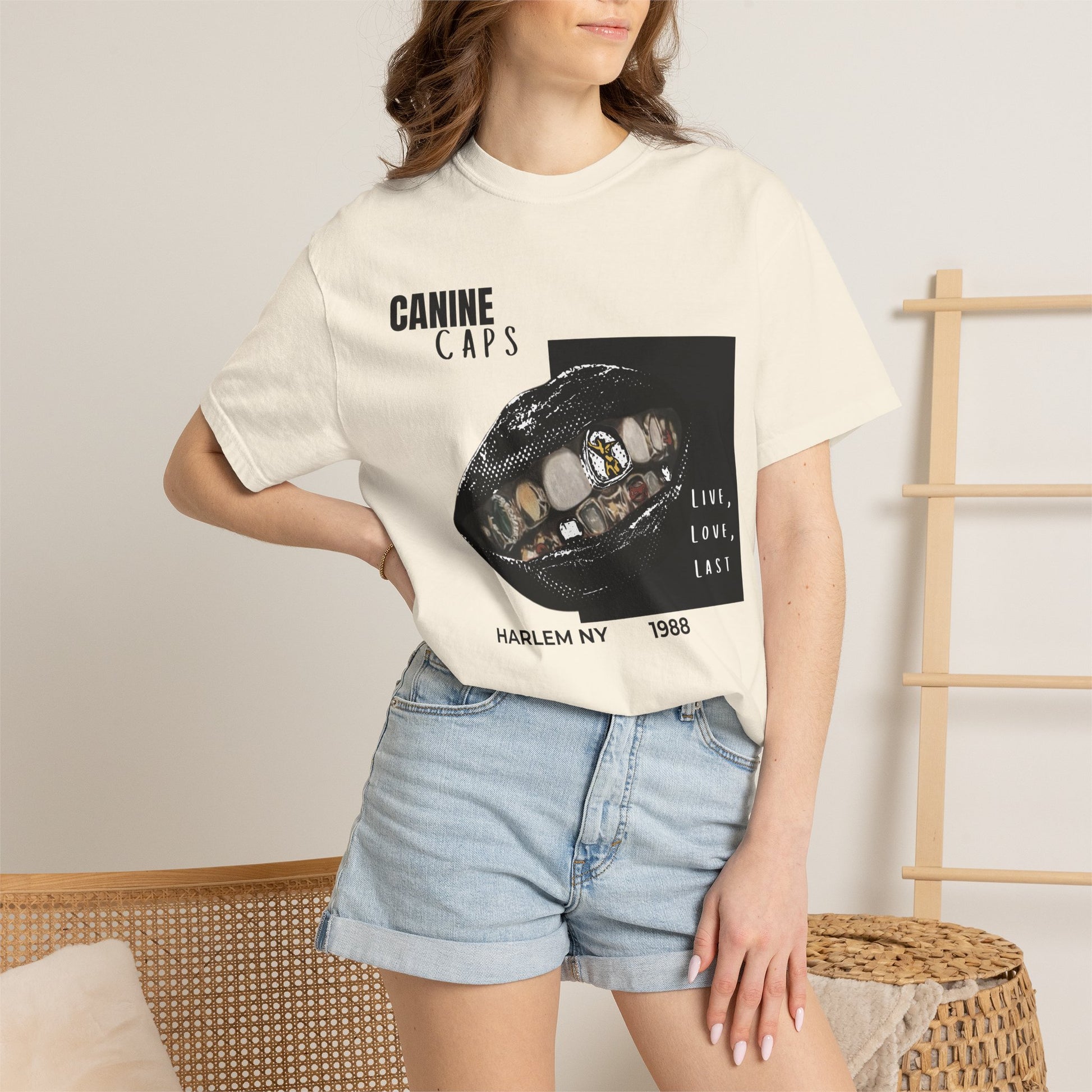 Rap culture apparel tee multiple colorways flat lay