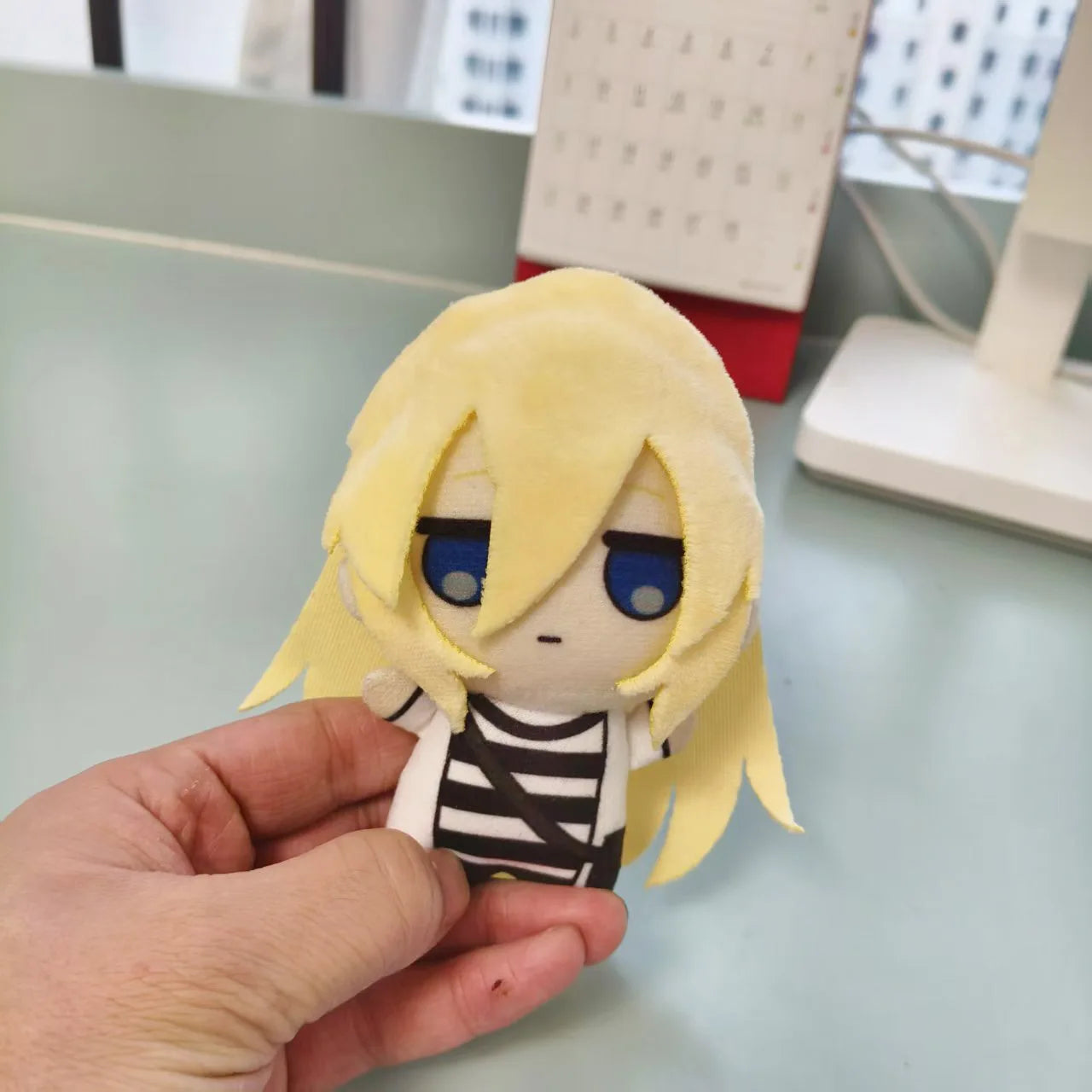 Ray plush horror anime character handmade stuffed collectible
