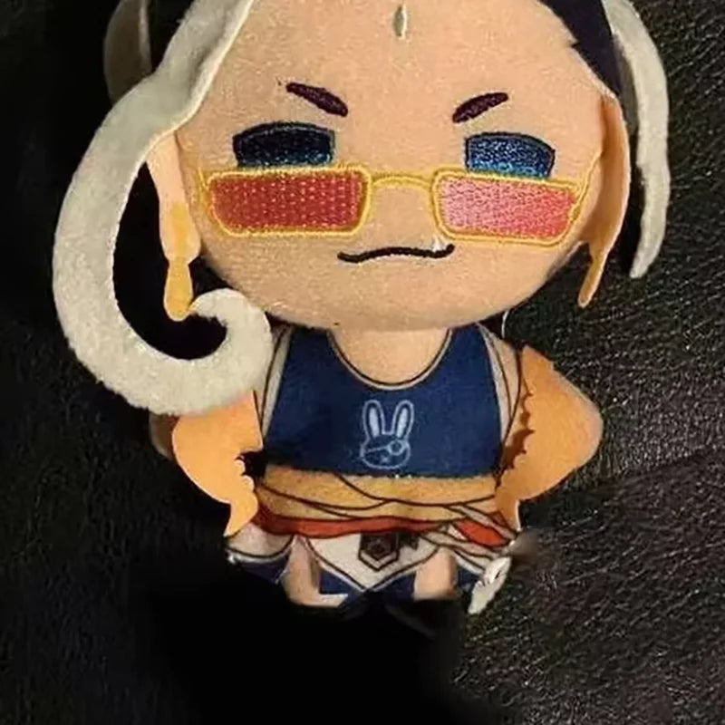 Record of Ragnarok plush pendant set all five characters flat lay
