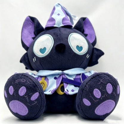 Rem stuffed toy full body view showing sleepy expression and compact design
