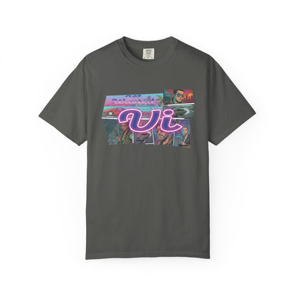 Retro Miami neon aesthetic shirt
