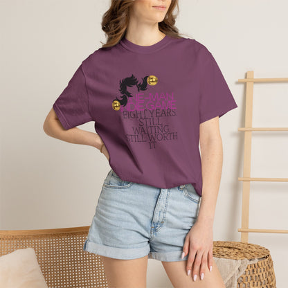 Retro pixel tees lifestyle shot for late-night gaming and coding sessions

