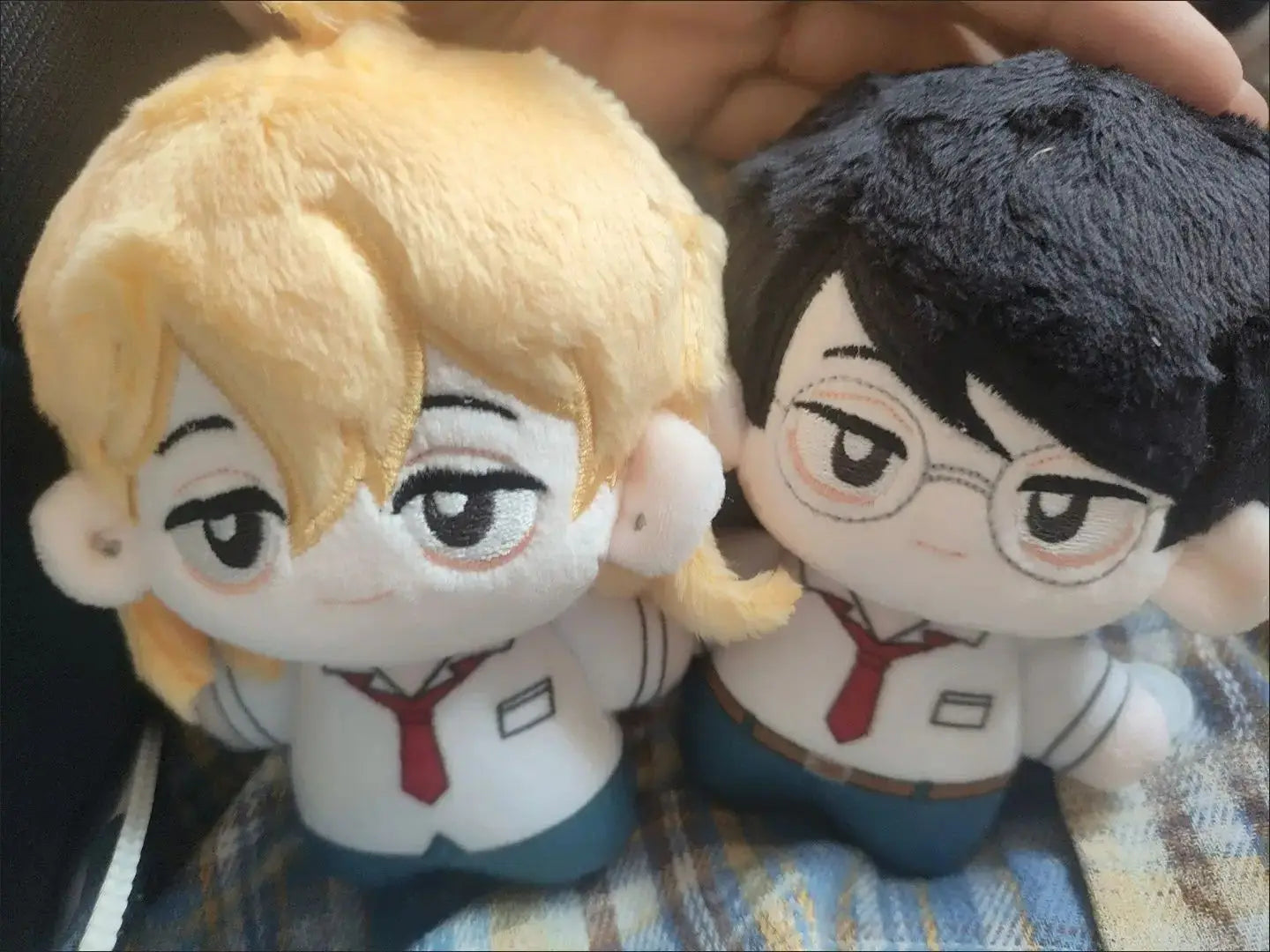 Rihito plush side profile 10cm collector display
