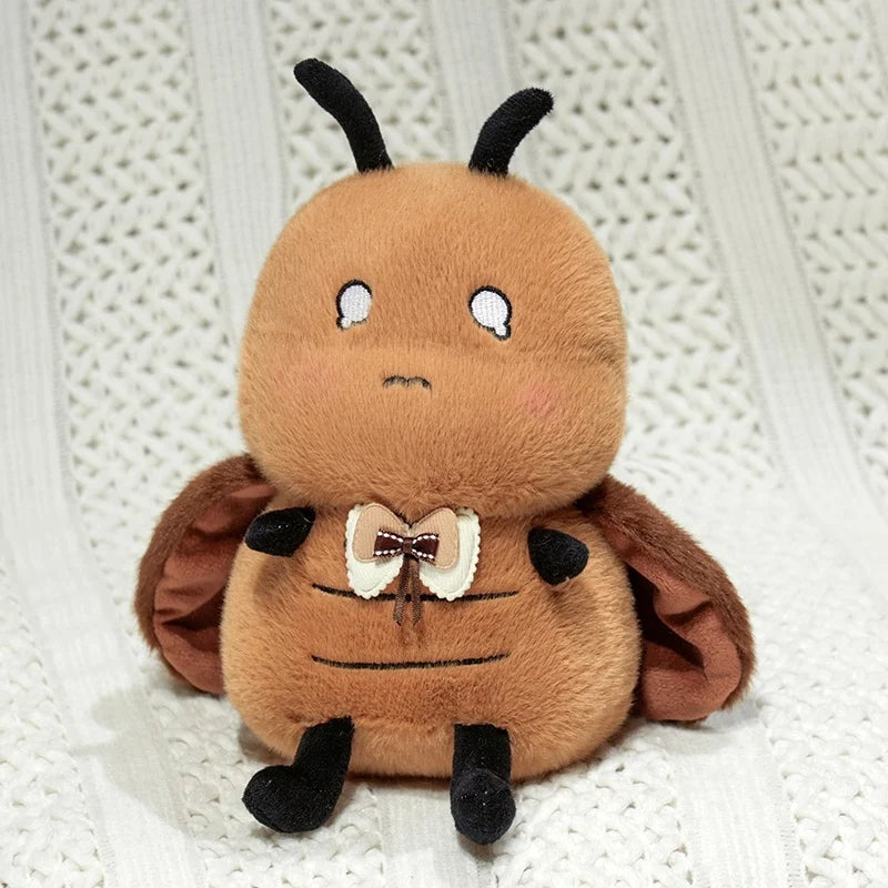 Roach plush 25cm Cool Gangster variant on bookshelf collectible display