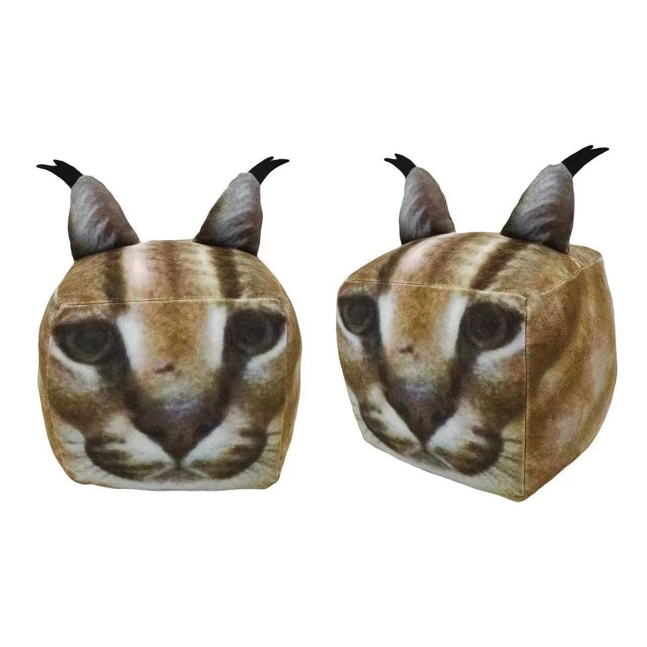 Roblox Raise a Floppa caracal plushie standing upright