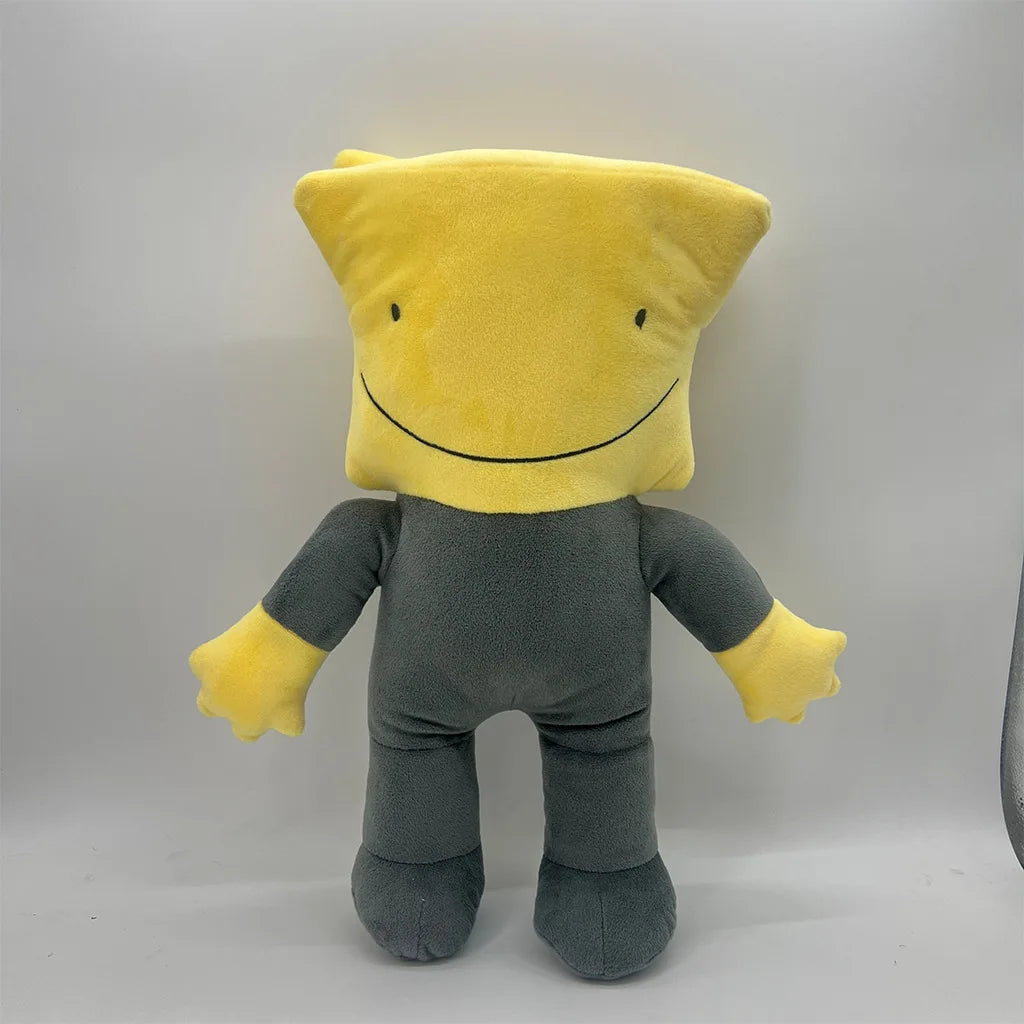 Ron stuffed toy soft polyester plush close-up
