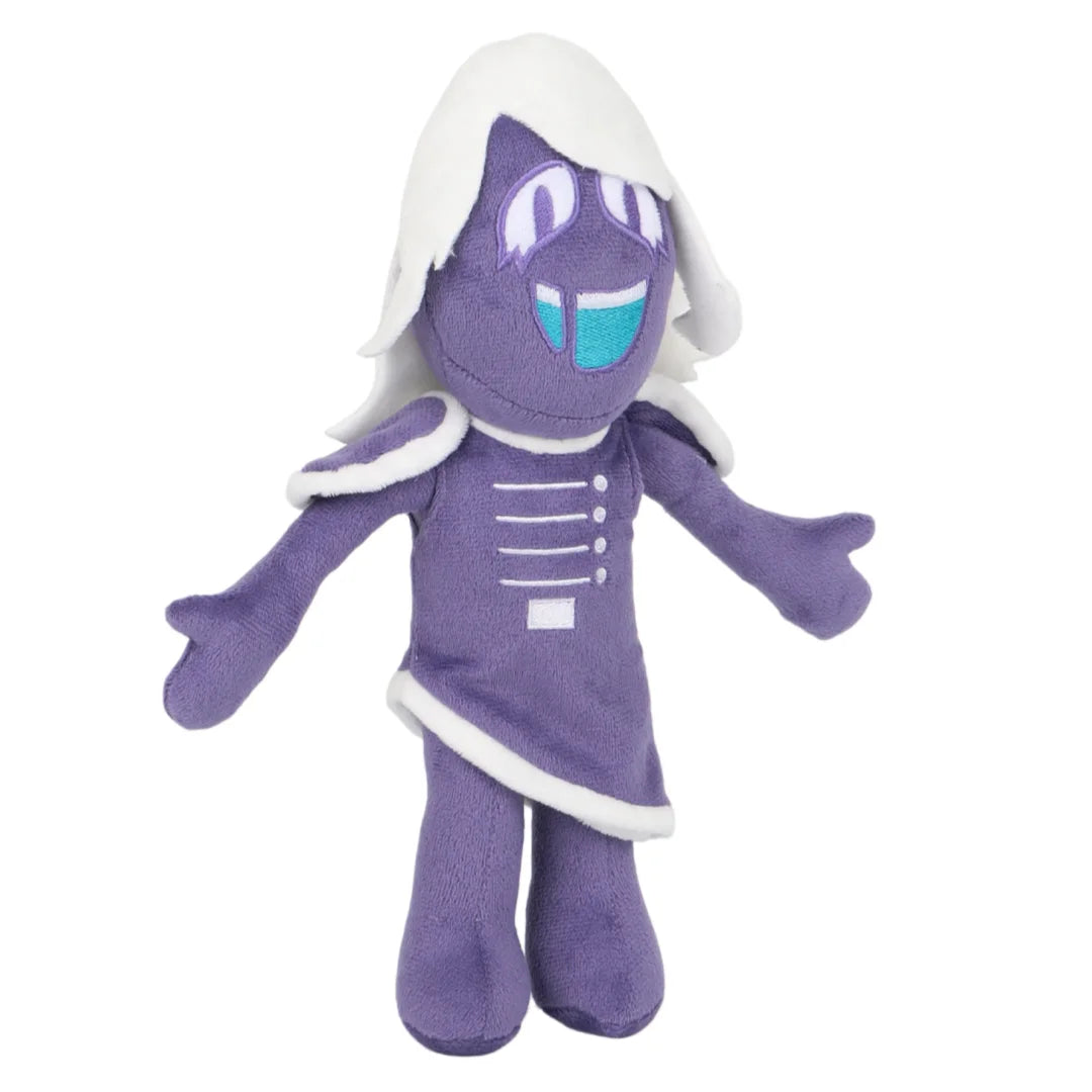 Roxy Migurdia stuffed animal full body side profile view