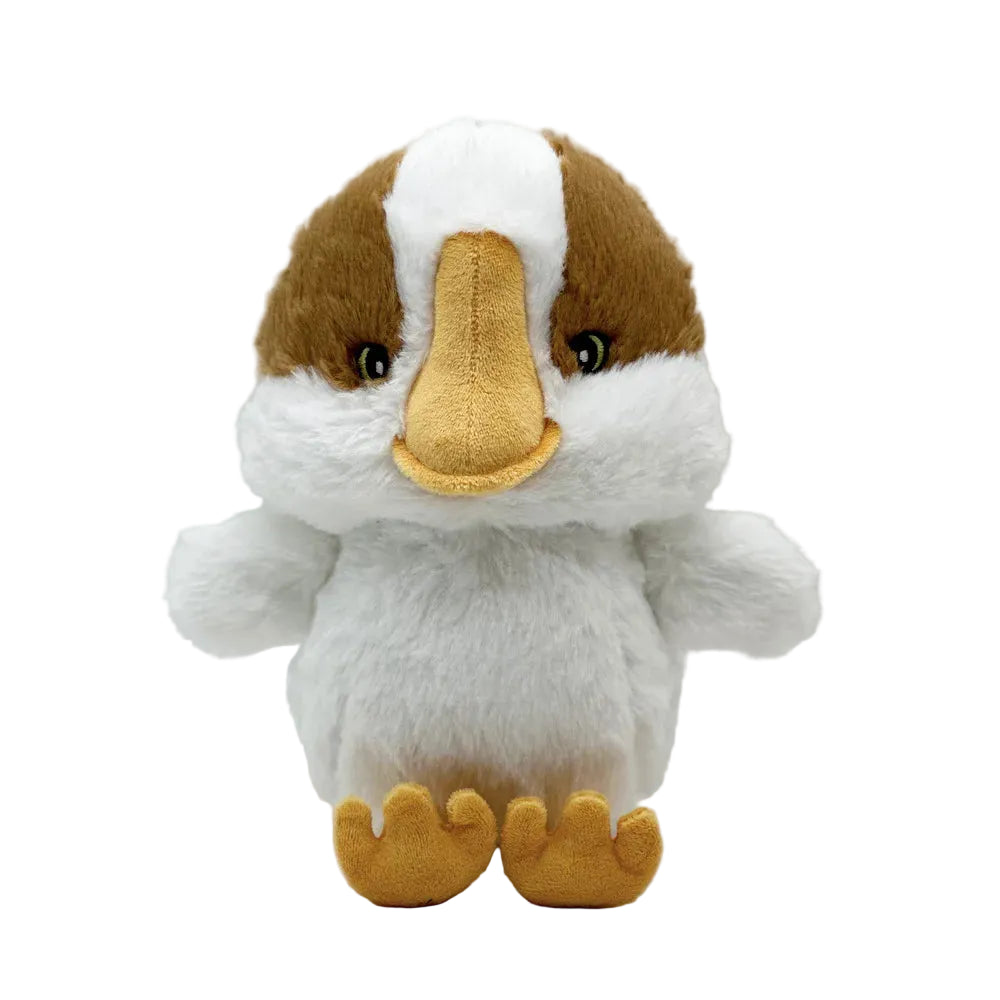 Rozzum unit 7134 plush front view showing full robot character detail
