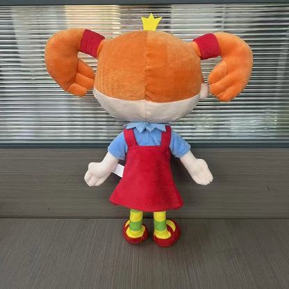 Russian cartoon character plush Tsarevna little princess series toy