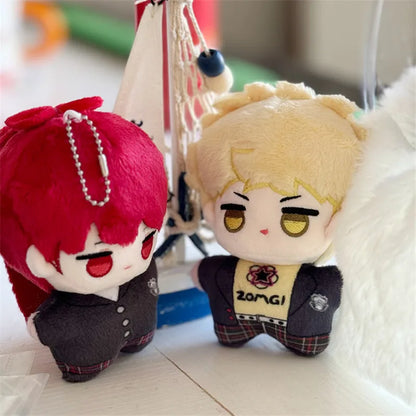 Ryuji Sakamoto plush soft chibi pendant accessory front view
