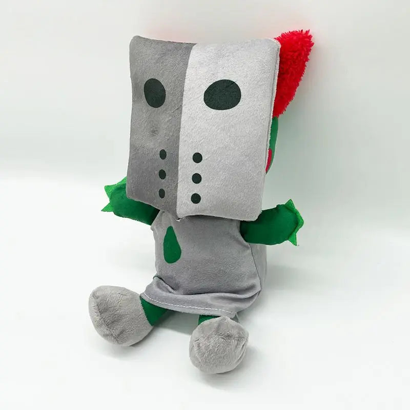 Handmade Tricky the Clown Plush - Removable Mask Clown Villain Plush Toy 22cm