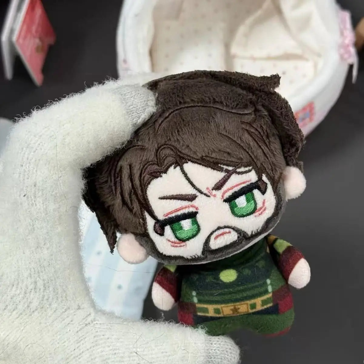 Handmade Soldier Boy Plush Toy, Superhero Plush Collectible, Ben Plush Doll, Soft Character Plush Figure 10cm