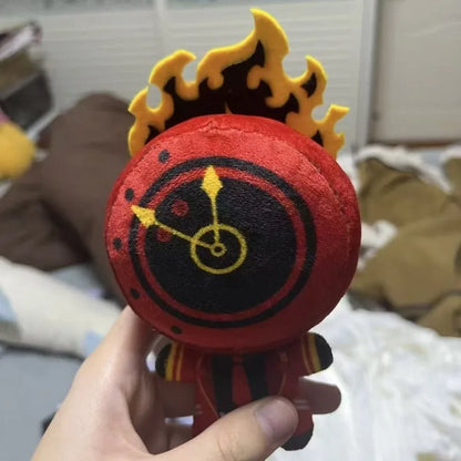 Dante Plush  Clock Head Plush Toy  Handmade Fan Art Plush 10cm