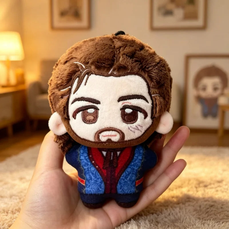 Gale Plush Pendant - Handmade Gale Dekarios Plush, Gale of Waterdeep Wizard Plush Toy, 10cm RPG Fan Gift