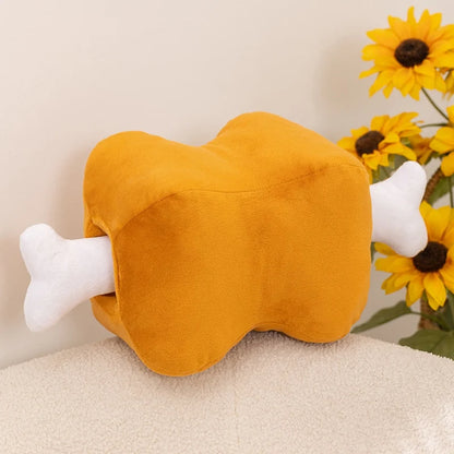 Manga Meat Plush Pillow Anime Cartoon Bone Hand Warmer Desk Cushion 40cm Kawaii Otaku Gift