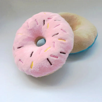 Soft Donuts Plush Toy | Frosted Donut Plushie | Blueberry, Chocolate & Strawberry Flavours