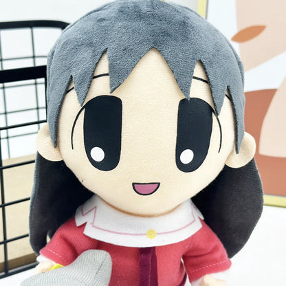 Sakaki Plush With Cat | Handmade Azumanga Daioh Kamineko Collectible Plush 22cm