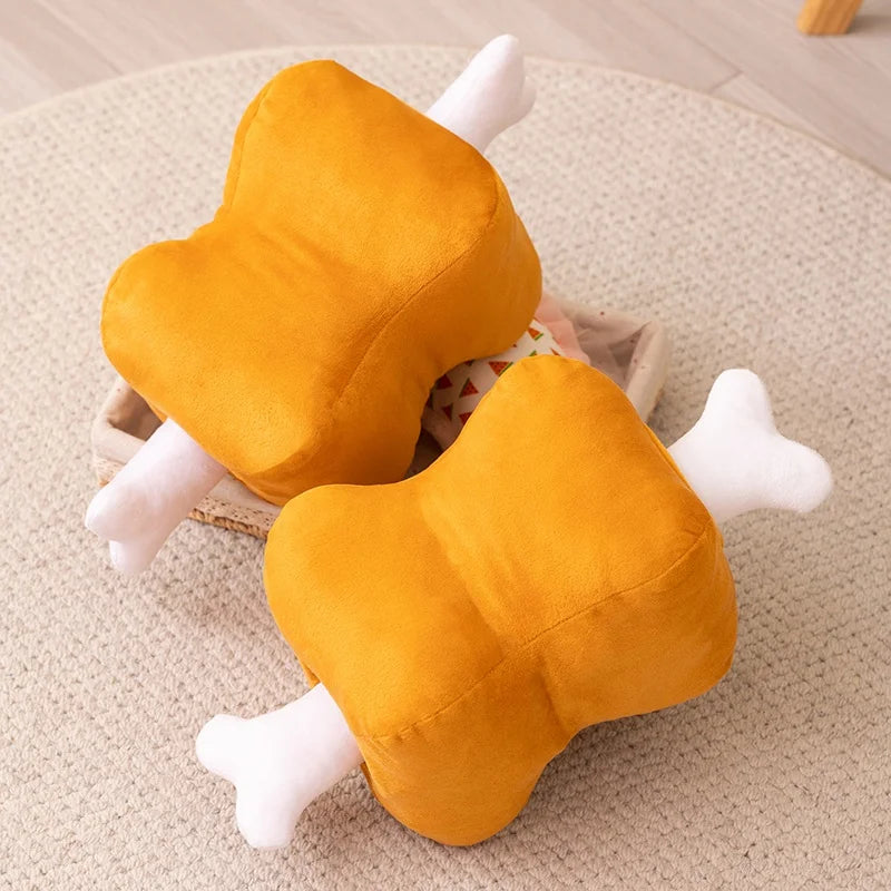 Manga Meat Plush Pillow Anime Cartoon Bone Hand Warmer Desk Cushion 40cm Kawaii Otaku Gift