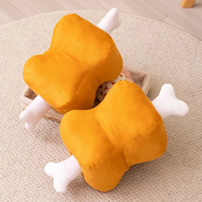 Manga Meat Plush Pillow Anime Cartoon Bone Hand Warmer Desk Cushion 40cm Kawaii Otaku Gift