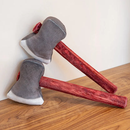 Realistic Axe & Claw Hammer Plush Toys - Lifelike Stuffed Tool Plushies 40cm | Novelty Gift