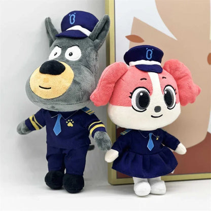 Puppy Patrol Squad plush toys Papillon Labrador and Dobie rescue pup characters