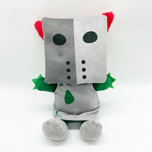 Handmade Tricky the Clown Plush - Removable Mask Clown Villain Plush Toy 22cm