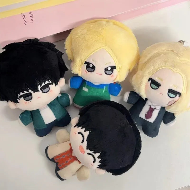 Shin Asakura, Yoichi Nagumo, Natsuki Seba and Shishiba | Handmade Anime Plush Figures 10cm