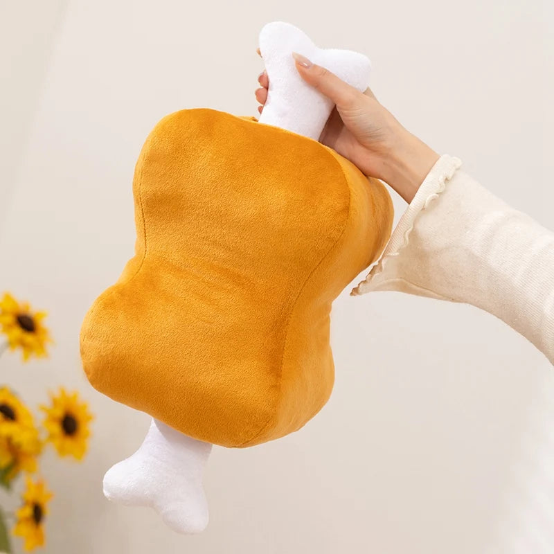 Manga Meat Plush Pillow Anime Cartoon Bone Hand Warmer Desk Cushion 40cm Kawaii Otaku Gift