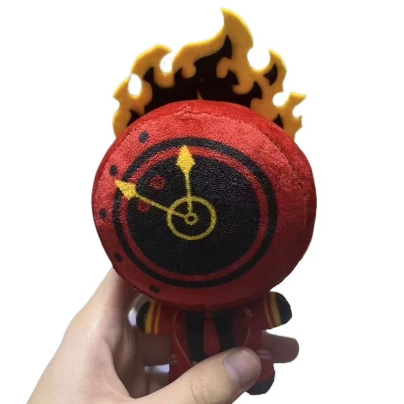 Dante Plush  Clock Head Plush Toy  Handmade Fan Art Plush 10cm