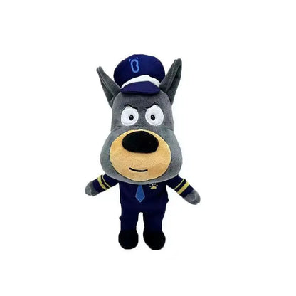Puppy Patrol Squad Plushies: Papillon 23cm, Labrador & Dobie 25cm Rescue Pup Plush Toys