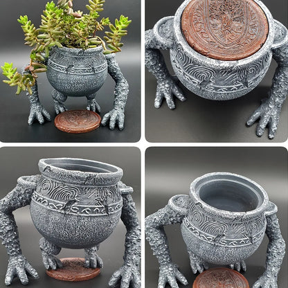 Unique Elden Ring action figure planter for garden decoration